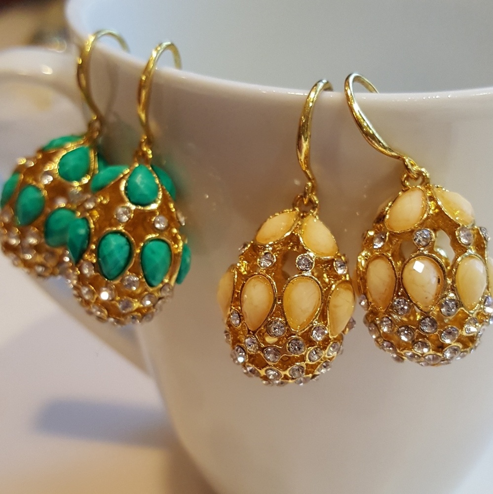 Amrita Singh Egg Earrings Set of Two